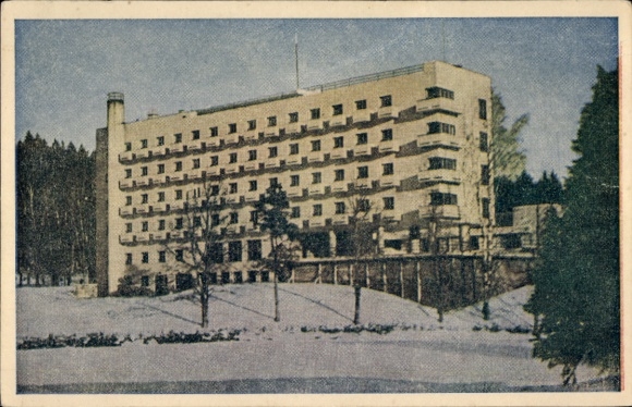 KP Aulanko Finlandia, hotel w zimie
