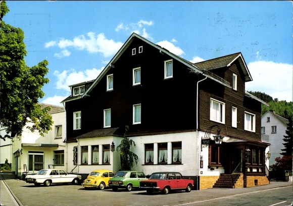 Postcard Ostwig Bestwig in Sauerland, Hotel Gasthof Nieder