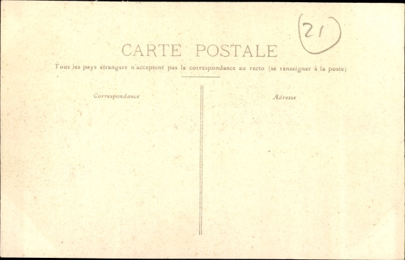 Postcard Les Laumes Côte-d&#39;Or, Goods Station