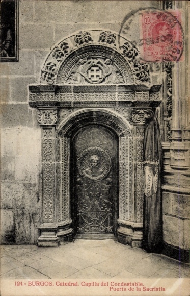 Ak Burgos Kastilien und León, Kathedrale, Capilla del Condestable