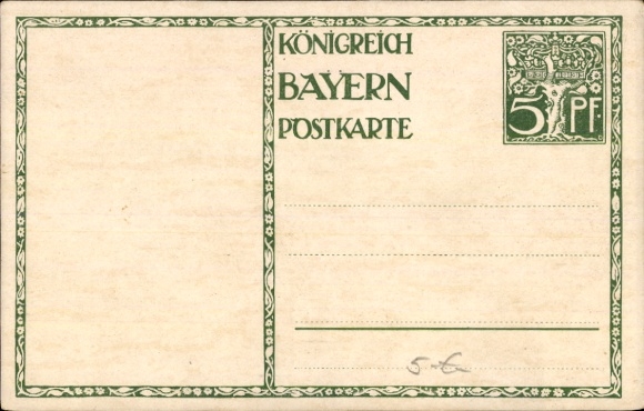 Postal stationery artist Postcard Diez, M., Prince Regent Luitpold of Bavaria, 1821 to 1911, carriage
