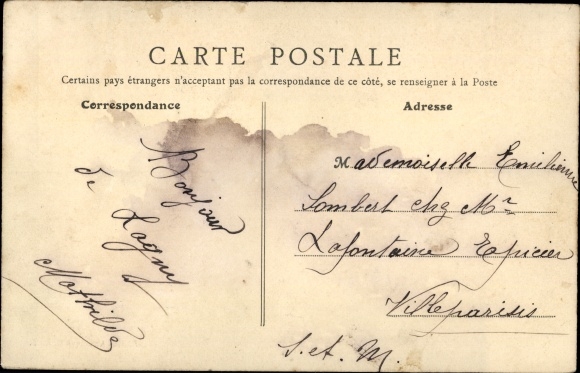 Ak Lagny Seine et Marne, Rue Saint Denis, Tour