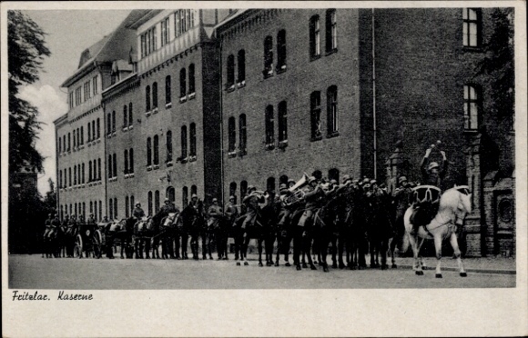 Postcard Fritzlar in Hesse, barracks, Wehrmacht