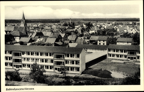 Ak Babenhausen in Hessen, Gesamtansicht