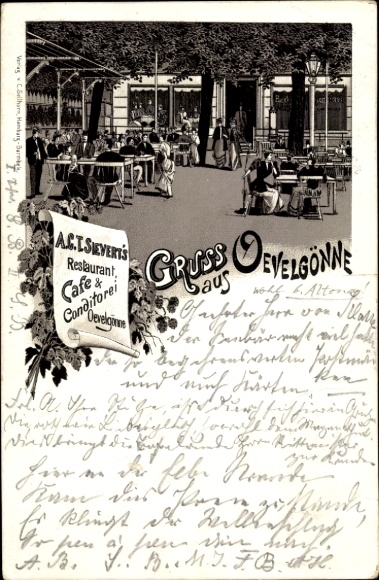 Chromo-Litho Hamburg Altona Oevelgönne, restaurant and cafe by ACT Sievert