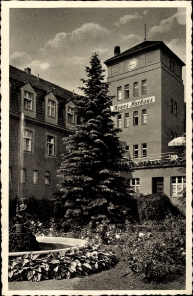 Postcard Bad Wilsnack in the Prignitz, New Kurhaus