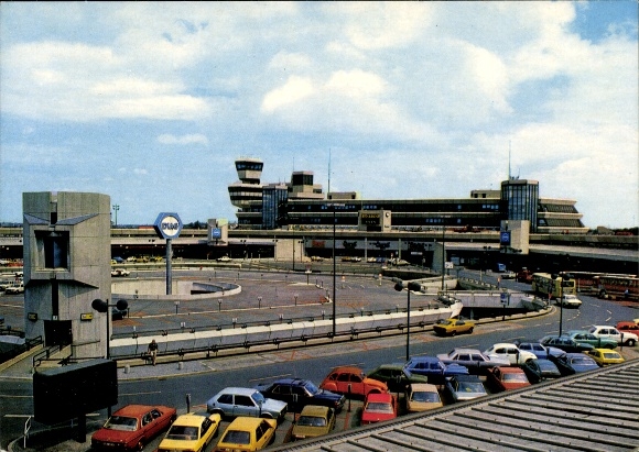Ak Berlin Reinickendorf Tegel, Flughafen