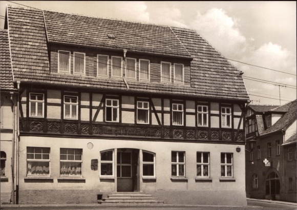 Postcard Blankenhain in Thuringia, FDGB convalescent home to the golden braid