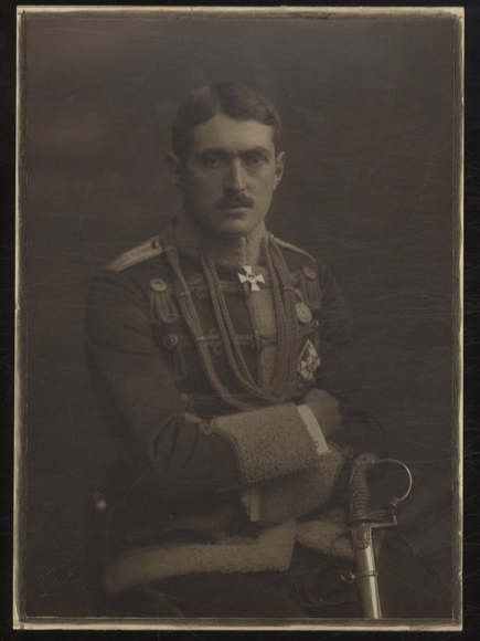 Cabinet Foto Fürst Otto Viktor von Schönburg-Waldenburg