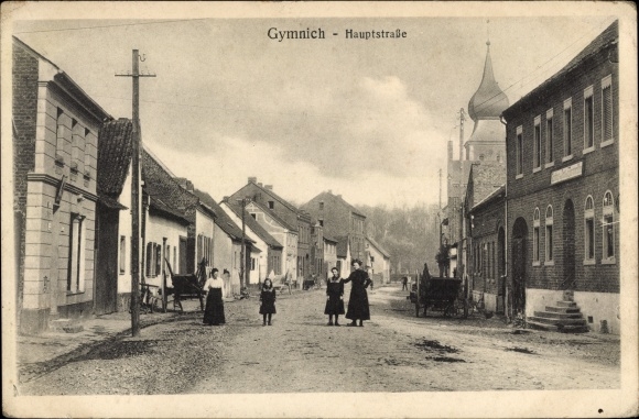 KP Gymnich Erftstadt w Nadrenii Północnej-Westfalii, główna ulica