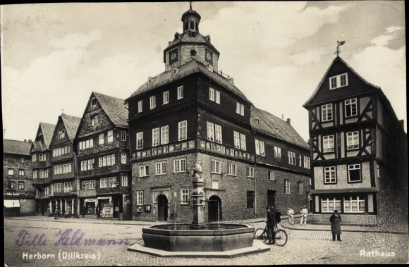 PC Herborn in Hesse, town hall