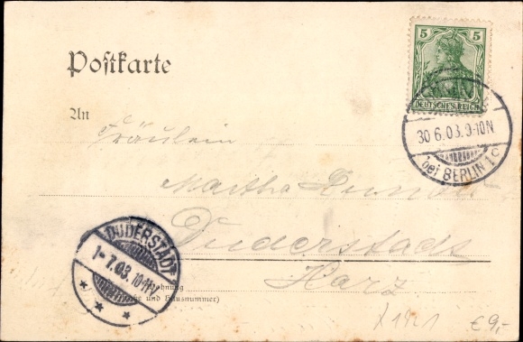 Postcard Berlin Wilmersdorf Grunewald Schildhorn, Schildhorn garden restaurant, steamer facility