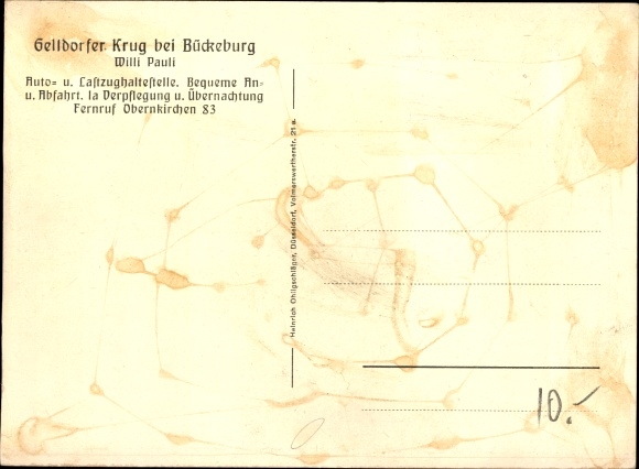 PC Gelldorf Obernkirchen in the district of Schaumburg, Gelldorfer Krug, exterior view