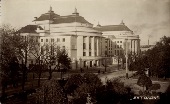 Fot. Tallinn Reval Estonia, Teatr Estonia