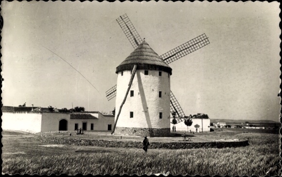 Ak Valdepeñas Castilla La Mancha, Windmühlen
