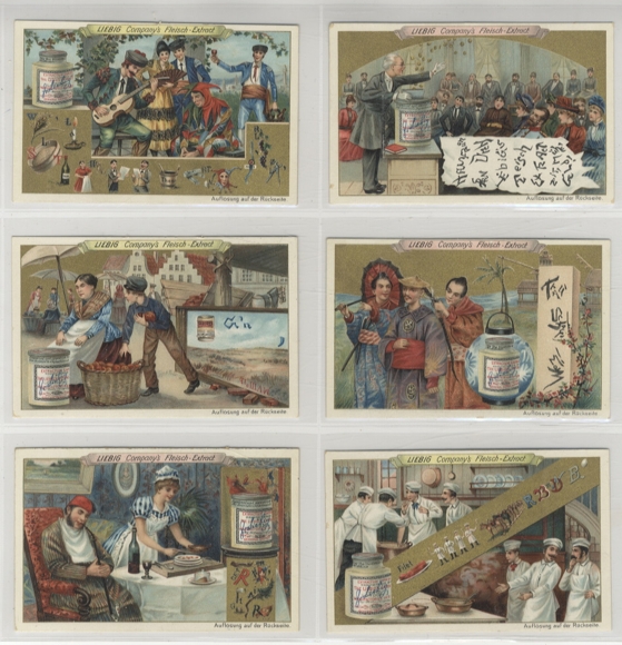 Liebig picture series A 191 S 324 Rebus VI, 1891