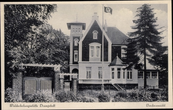 Postcard Dangstedt Geestland, forest recreation area
