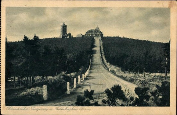 10 alte Ansichtskarten Oberwiesenthal im Erzgebirge Sachsen, Diverse Ansichten