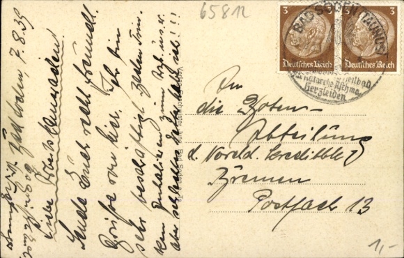 Postcard Bad Soden am Taunus Hessen, spa house, inhalatorium, drinking hall, bathhouse, four views