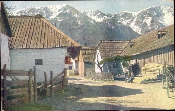 PC Schneebergdörfl Lower Austria, village section