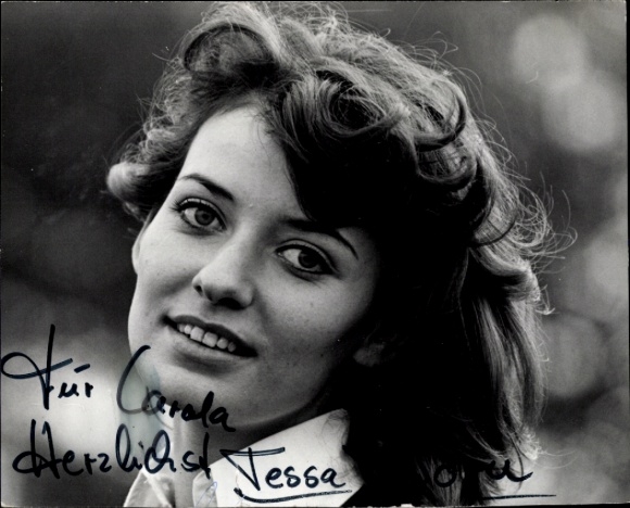 Foto Schauspielerin Tessa Torn, Autogramm