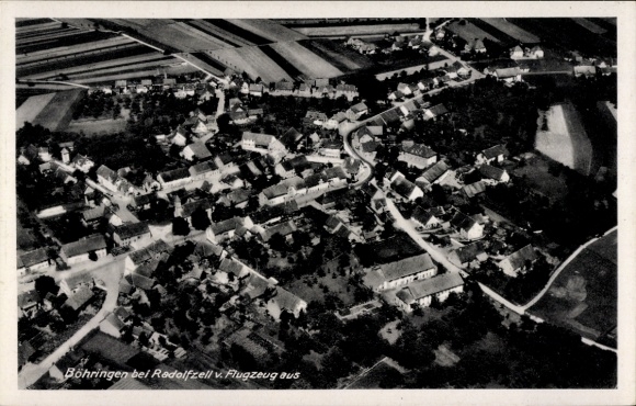 Ak Böhringen Radolfzell aan het Bodenmeer, luchtfoto