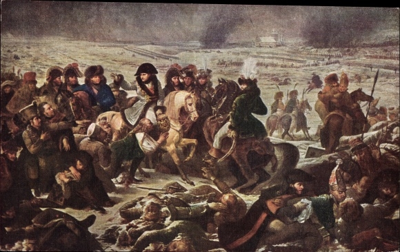Artist PC Gros, AJ, Napoleon in the Battle of Eylau