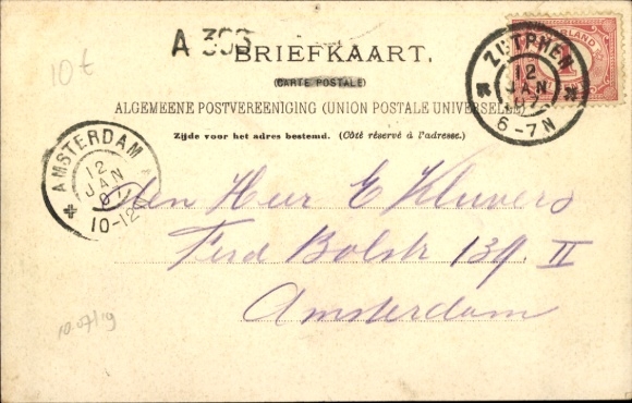 Postcard Zutphen Gelderland, train station