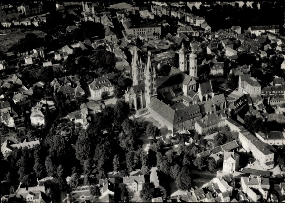 Foto Naumburg an der Saale, Fliegeraufnahme