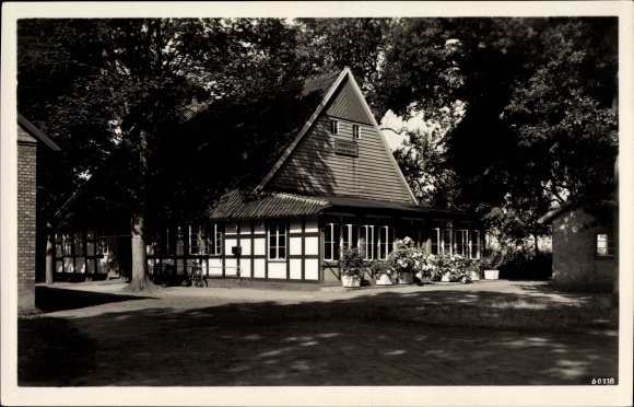 Ak Hörste Halle NRW, Restauration, Kaffee und Gartenwirtschaft Julius Wacker, Stockkämpen