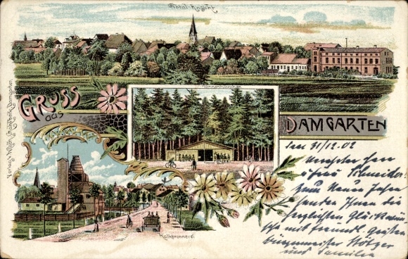 Litho Damgarten in Vorpommern, Gesamtansicht
