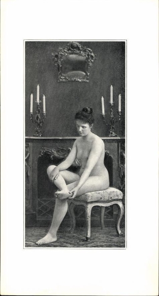Art Nouveau Album "WITHOUT FASHION" 20 FEMALE NUDE STUDIES FROM NATURE IN HELIOGRAVURE FOR ARTISTS