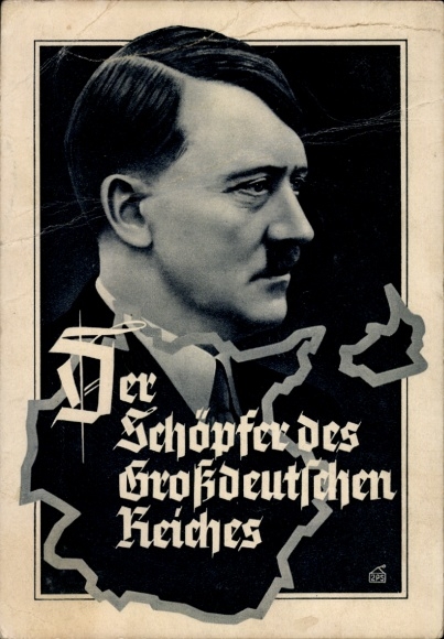 KP Führer i kanclerz Rzeszy Adolf Hitler, twórca Wielkiej Rzeszy Niemieckiej, 50. urodziny