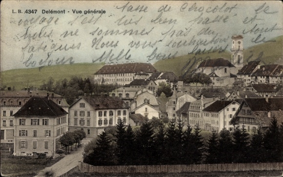 KP Delsberg Delémont Kanton Jura, widok ogólny