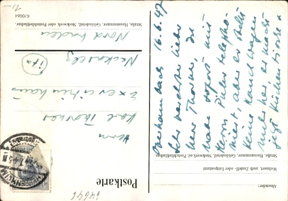 Postcard Oberhambach im Hunsrück, Haus Ketelhodt