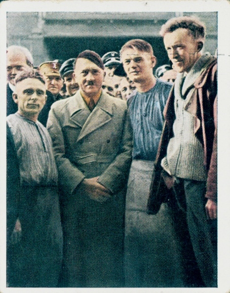 Collective picture The state of work and peace, Hitler and workers in Siemensstadt