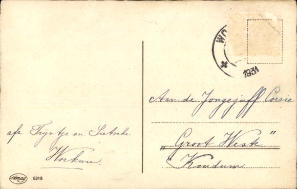 Artist Postcard Boriss, M., Little Hunter Shoots at the Apple, Amag 0318