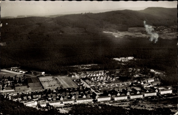 PC Eberstadt Darmstadt in Hesse, aerial photograph, Kirchtannen settlement