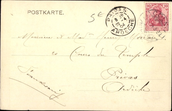 Artist Postcard Welti, Albert, The Rider of the Heights