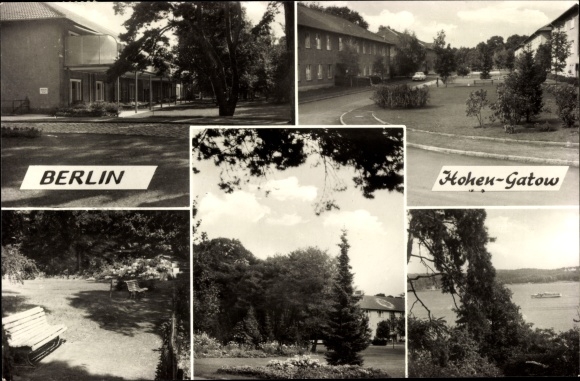 PC Berlin Spandau Hohen Gatow, city views, street area, park area
