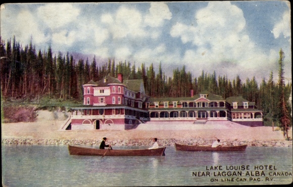 KP Laggan Alberta Kanada, Lake Louise Hotel