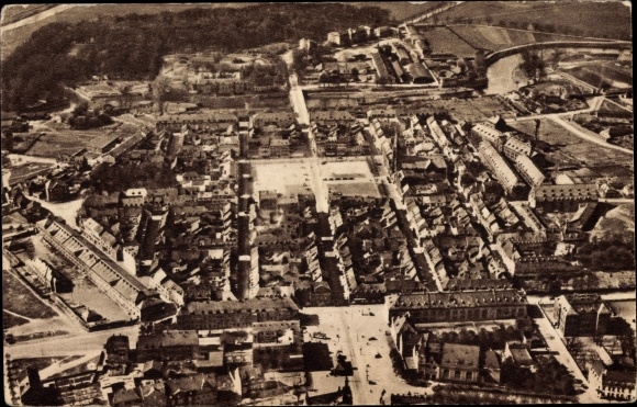 PC Saarlouis in Saarland, aerial view