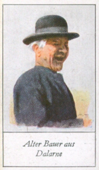 Collection picture The peoples of Europe, a contribution to racial science, 95 old farmer from Dalarne