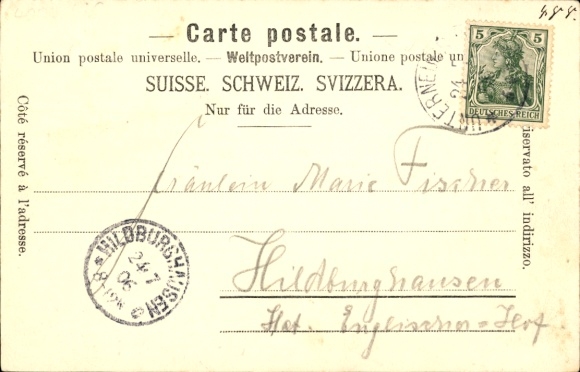 Postcard Unterneubrunn Schleusegrund Thuringia, Tannenmühle