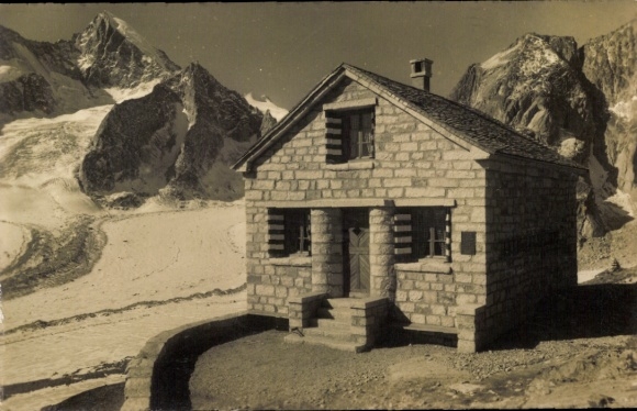 KP Zermatt Kanton Valais, Breithorn, Schronisko Bernoud, Nesthorn, Breithorn