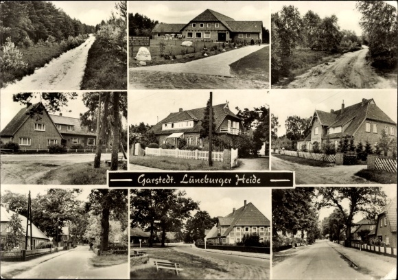 PC Garstedt Lower Saxony, forest, village section, street view