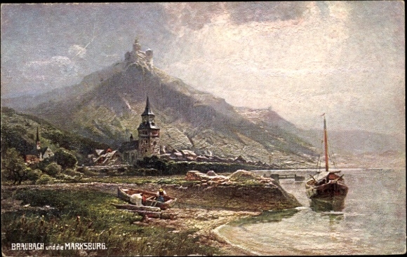 Artist PC Astudin, Braubach am Rhein, Marksburg