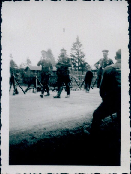 30 photos German Wehrmacht, officers, machine gun, parade