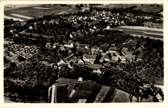 Postcard Kleinaltdorf Gaildorf am Kocher, aerial photograph