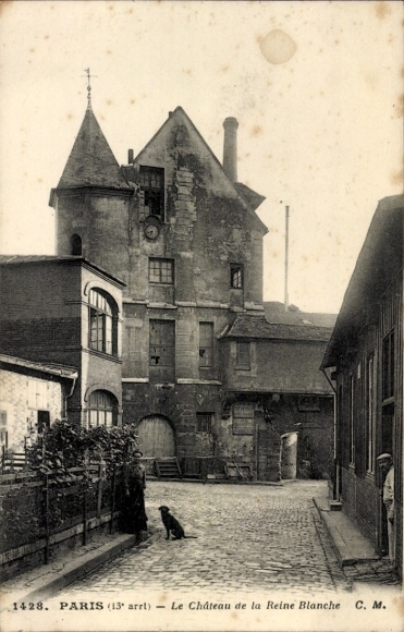 Ansichtkaart Parijs 13e, Chateau de la Reine Blanche